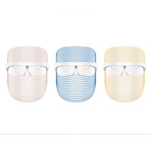 DMH Aesthetics Light Shield LED Light Therapy Mask Red, Blue, Amber - New In Box